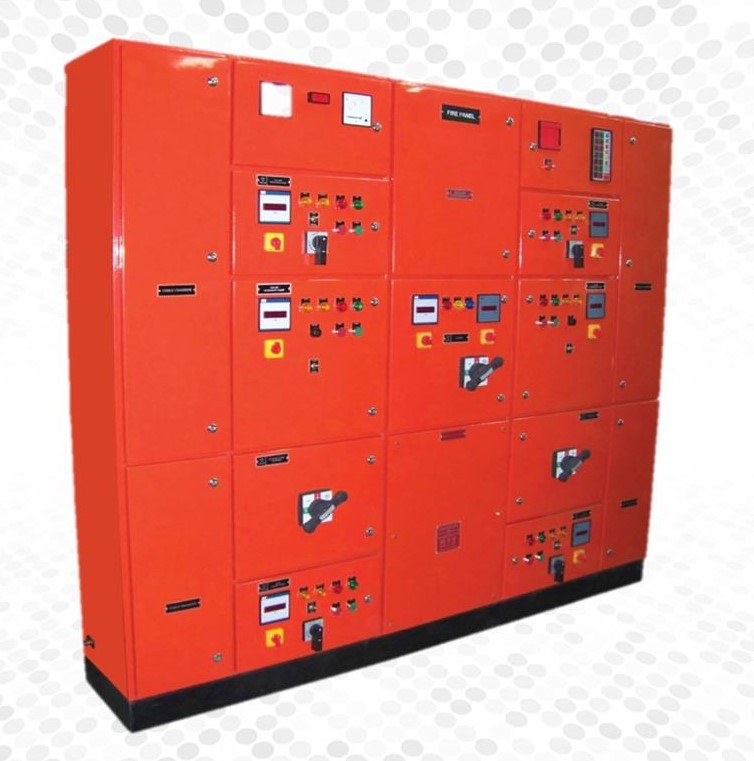 Addressable Fire Alarm Control Panel Conventional 500 Zones IP54 | Smoke/Heat Detectors Extraction Control | BS EN54 Certified | UAE Civil Defence Safety Compliance